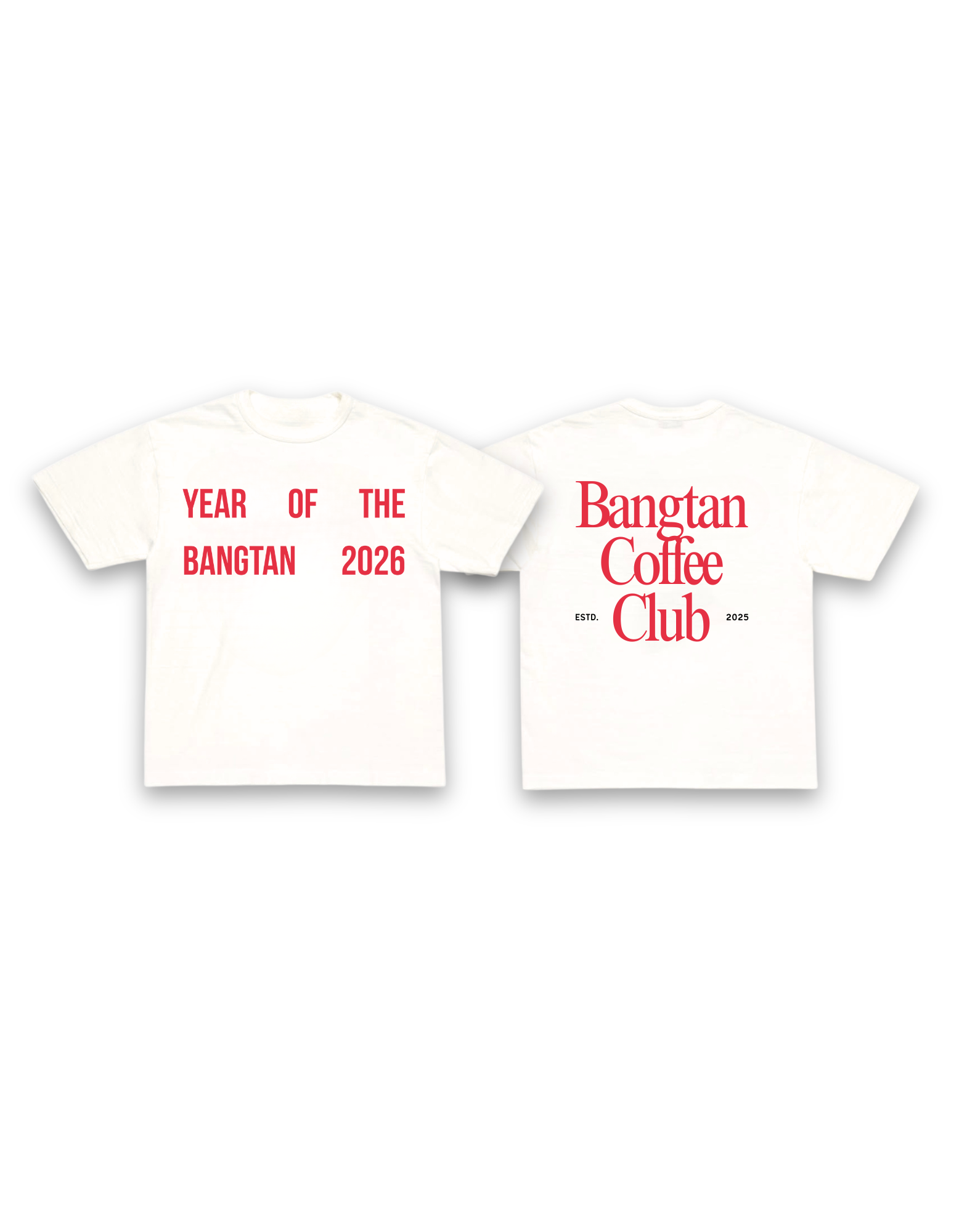Year of the Bangtan Tee (Pre order)